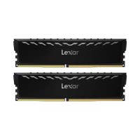 Модуль пам'яті для комп'ютера DDR4 16GB (2x8GB) 3600 MHz THOR Black Lexar (LD4U08G36C18LG-RGD)