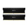 Модуль пам'яті для комп'ютера DDR4 16GB (2x8GB) 3600 MHz THOR Black Lexar (LD4U08G36C18LG-RGD)