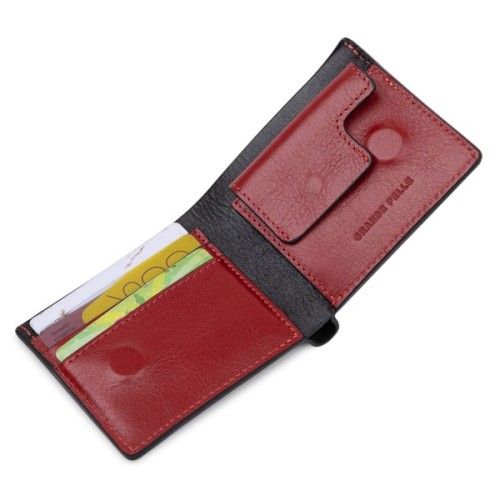 Гаманець Grande Pelle Чорний (11551)