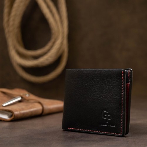 Гаманець Grande Pelle Чорний (11551)