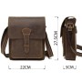 Сумка Vintage Чоловіча Коричнева (14660)