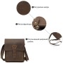 Сумка Vintage Чоловіча Коричнева (14660)
