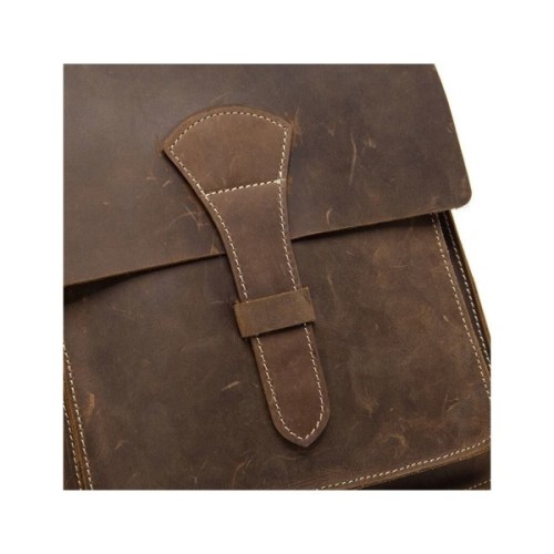 Сумка Vintage Чоловіча Коричнева (14660)