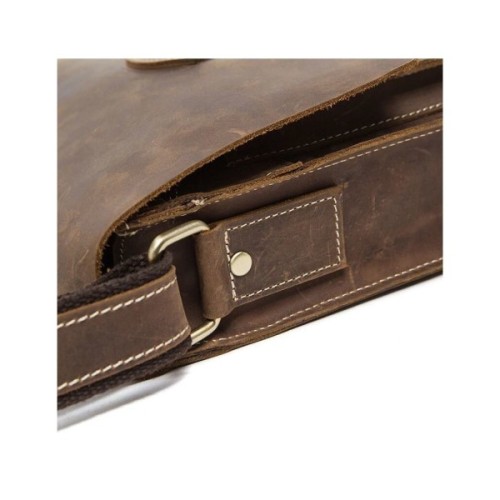 Сумка Vintage Чоловіча Коричнева (14660)