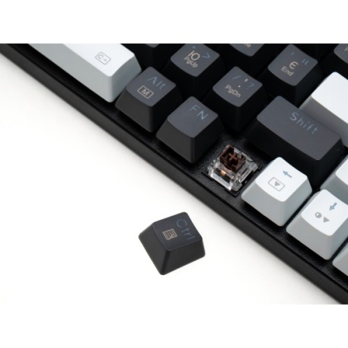Клавіатура Thunderobot K78B RGB Brown Switch USB UA Black (6932066308681)