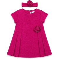 Плаття дитяче Aziz з квіточкою (52157-80G-fuchsia)