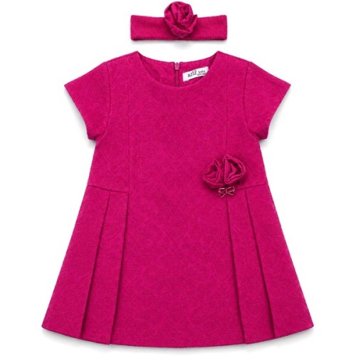Плаття дитяче Aziz з квіточкою (52157-80G-fuchsia)