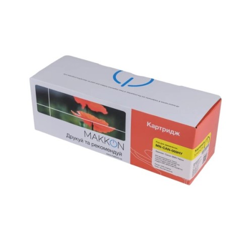 Картридж Makkon Canon 069H for MF-752/754 Yellow 5.5K (MN-CAN-069HY)