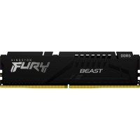 Модуль пам'яті для комп'ютера DDR5 32GB 6400 MHz Beast Black EXPO Kingston Fury (ex.HyperX) (KF564C32BBE-32)