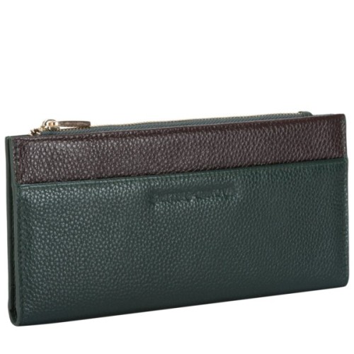 Гаманець Smith & Canova 26801 Althorp Green-Brown (26801 GREEN-BRN)