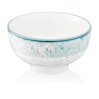 Салатник Ardesto Siena 11.5см, порцеляна, біло-блакитний (AR2914SWB)