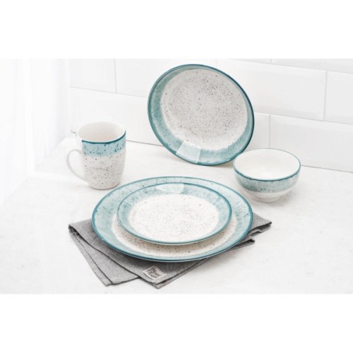 Салатник Ardesto Siena 11.5см, порцеляна, біло-блакитний (AR2914SWB)