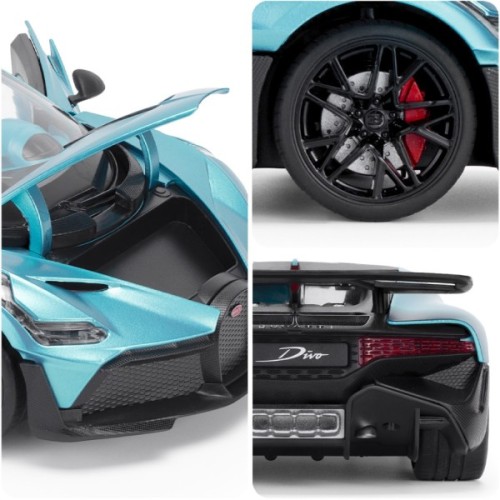 Машина TechnoDrive Bugatti Divo синій 1:18 (250939BDBL)