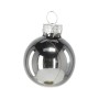 Ялинкова іграшка Chomik скляні кульки 11 шт, 3 см, колір мікс срібний, білий (5900779882195)