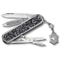Ніж Victorinox Classic SD Brilliant Crystal + брелок-лого (0.6221.35)