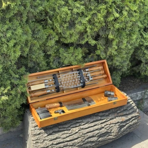 Набір для барбекю Metalzavod Майстер BBQ світлий (PN-BBQ-LT)