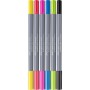 Художній маркер Faber-Castell акварельних двосторонніх Goldfaber Aqua Dual Marker, 6 кольорів (32361)