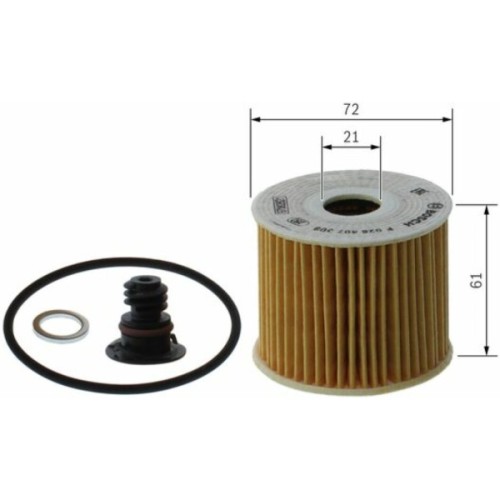 Фільтр масляний Bosch F026407308