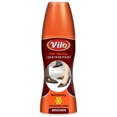 Крем для взуття Vilo рідкий Коричневий 80 мл (8697422820884)