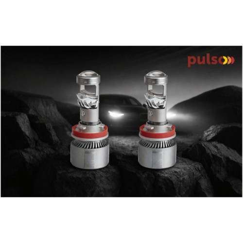 Автолампа PULSO L8-H11/3570 chip/12-24v/2*45W/10800Lm/6500K (L8-H11)