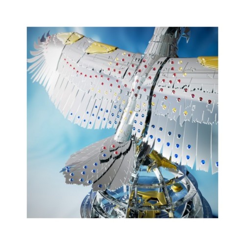 Конструктор Metal Time Колекційна модель Unity Wings Eagle Golden Armor Crystal Edition (MT101SWRSK-GA/READY)