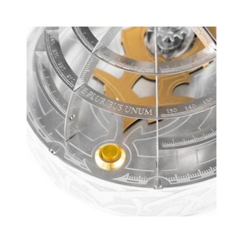 Конструктор Metal Time Колекційна модель Unity Wings Eagle Golden Armor Crystal Edition (MT101SWRSK-GA/READY)