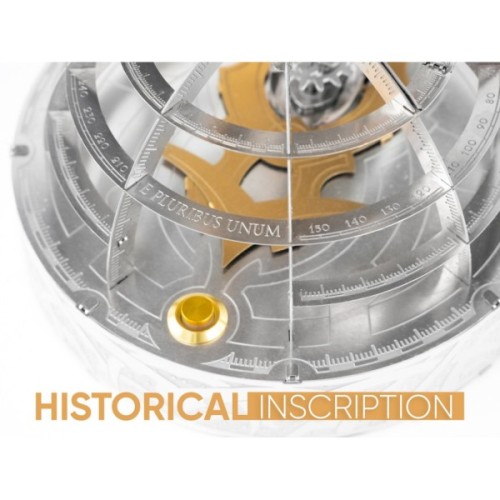 Конструктор Metal Time Колекційна модель Unity Wings Eagle Golden Armor Crystal Edition (MT101SWRSK-GA/READY)