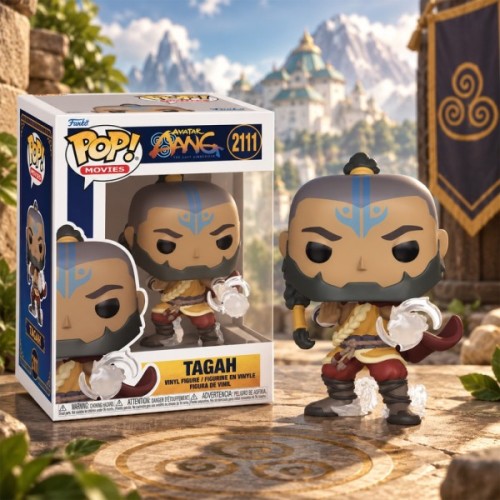 Фігурка Funko Pop серії Аватар: Останній захисник - Тага (90254)