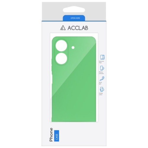 Чохол до мобільного телефона ACCLAB Silicone Case Xiaomi Redmi 13C 4G Mint Green (1283126602481)
