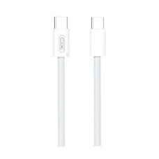 Дата кабель USB-C to USB-C 1.0m 60W white XO (NBQ260A_С_White)