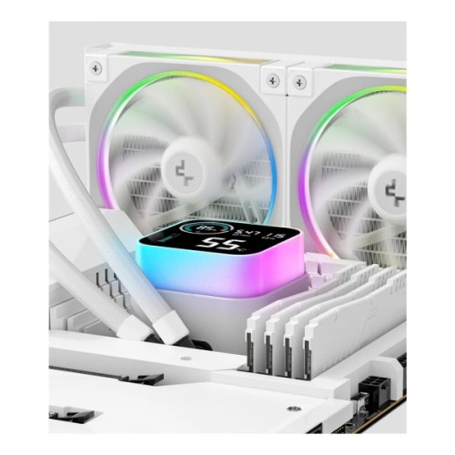 Система рідинного охолодження Deepcool LQ360 Ultra ARGB WH (R-LQ360-WHASMC-G-1)