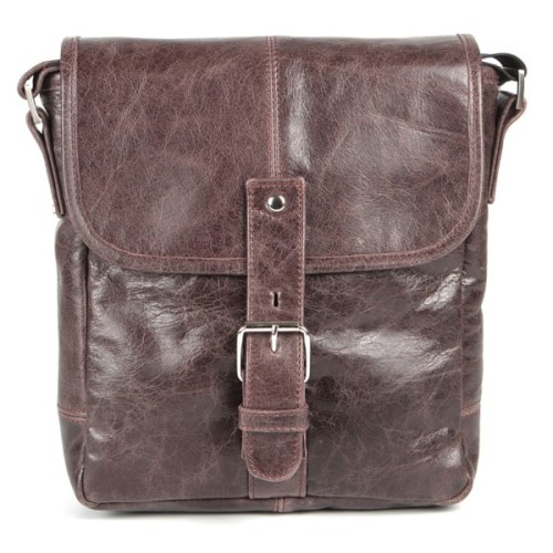 Сумка Shvigel Шкіряна Коричнева (00855)