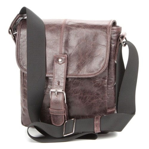 Сумка Shvigel Шкіряна Коричнева (00855)