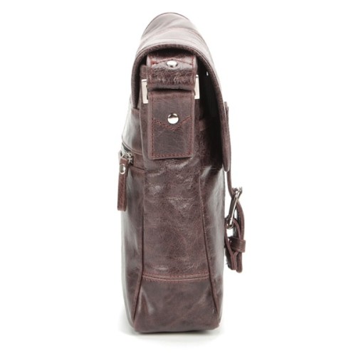 Сумка Shvigel Шкіряна Коричнева (00855)