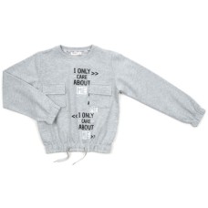 Кофта дитяча Breeze з кишенями (16048-164G-gray)