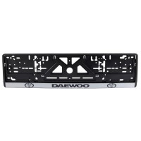 Рамка номерного знака CarLife Daewoo (NH08)