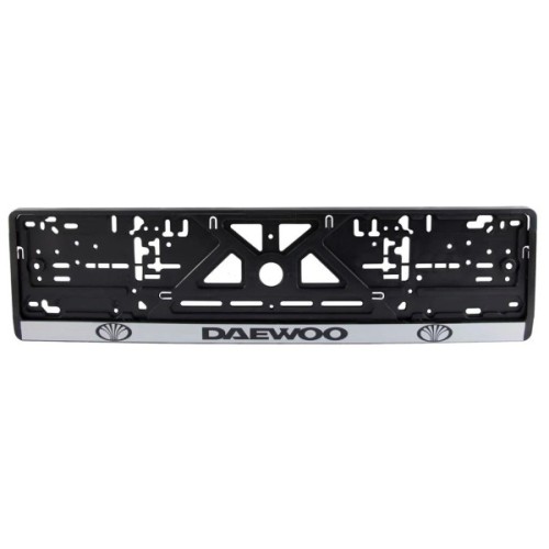 Рамка номерного знака CarLife Daewoo (NH08)