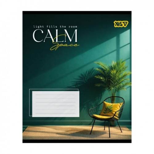 Зошит Yes Calm space А5 48 аркушів клітинка (769108)