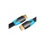 Кабель мультимедійний HDMI M to HDMI M 1.5m 4K60Hz black Vention (VAA-B02-L150)