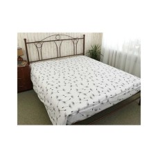 Простирадло Руно бязь Fly White 143х215 см (71.114Б_Fly white)