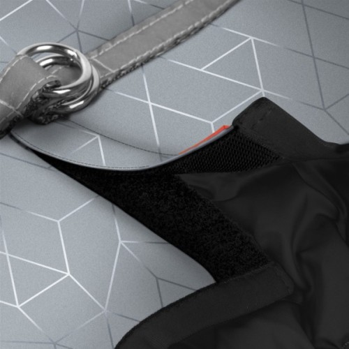 Шлея для собак WAUDOG Clothes з QR-паспортом ХS4 сіра (2929)