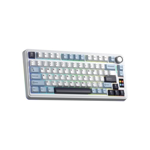 Клавіатура Aula S75 Pro Star Vector Switch Wireless/Bluetooth/USB UA White (6978080502148)