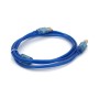 Кабель для принтера USB 2.0 AM/BM 1.5m ferrite blue Ritar (YT-AM/BM-1.5TBL)
