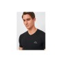Футболка Kappa T-shirt Mezza Manica Scollo V K1316 Nero чорний M (8052394816691)