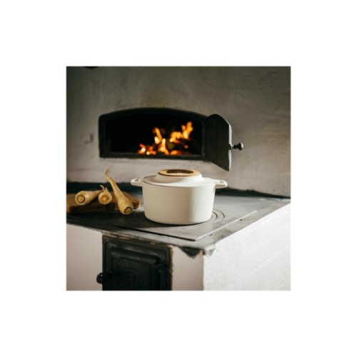 Каструля Fiskars Norden Limited Colour Edition чавунна 4 л колір береза (1071127)