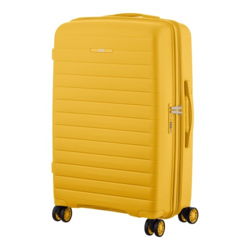 Валіза 2E Aero 63/78 л бурштиново-жовта (2E-SPP-AERO-M-AY)
