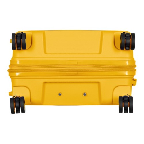 Валіза 2E Aero 63/78 л бурштиново-жовта (2E-SPP-AERO-M-AY)