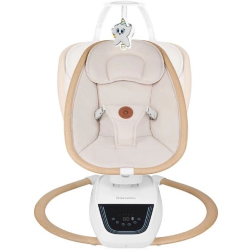 Крісло-гойдалка Lionelo OLIVIA BEIGE NATURAL (LO-OLIVIA BEIGE NATURAL)