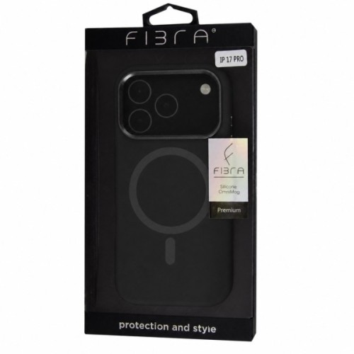 Чохол до мобільного телефона BeCover FIBRA Silicone OmniMag Apple iPhone 17 Pro Black (716213)