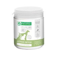 Пробіотична добавка для тварин Nature's Protection Active Detox для собак і котів 250 г (CAN63552)